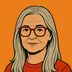Avatar einer 70-Jährigen mit grauem Haar und roter Brille.