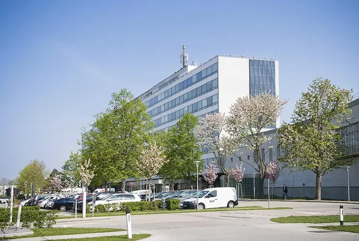 Die EVN Direktion in Maria Enzersdorf.