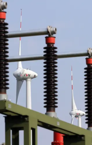 Zahlreiche Windparks der EVN speisen in das Netz der Netz NÖ (Symbolfoto)