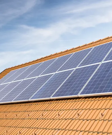 Symbolfoto einer Photovoltaik-Anlage