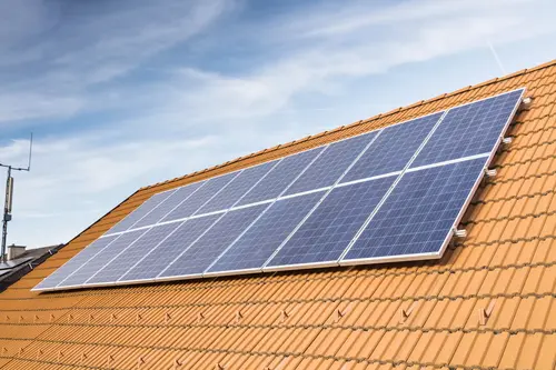 Symbolfoto einer Photovoltaik-Anlage