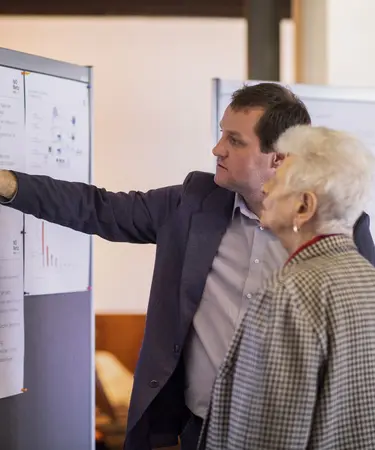 Netz NÖ Projektleiter Patrick Picher und das Team der Netz NÖ präsentierten ihr Vorhaben.