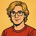 Avatar eines blonden Mittzwanzigers mit Brille.
