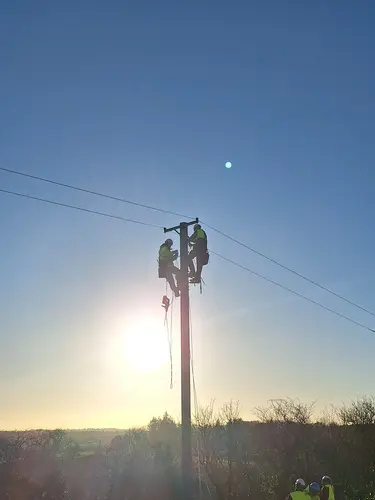 Das Team im vollen Einsatz