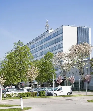 Die EVN Direktion in Maria Enzersdorf.