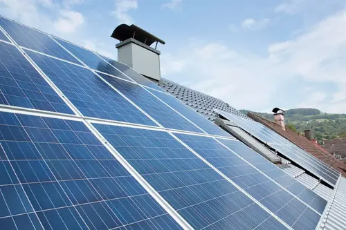 Symbolfoto einer Photovoltaik-Anlage