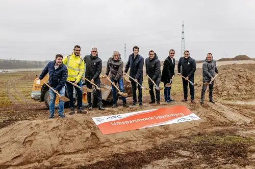 Spatenstich zum UW Spannberg gemeinsam mit der APG.