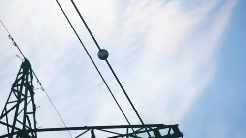 Ein Sensor an der Leitung